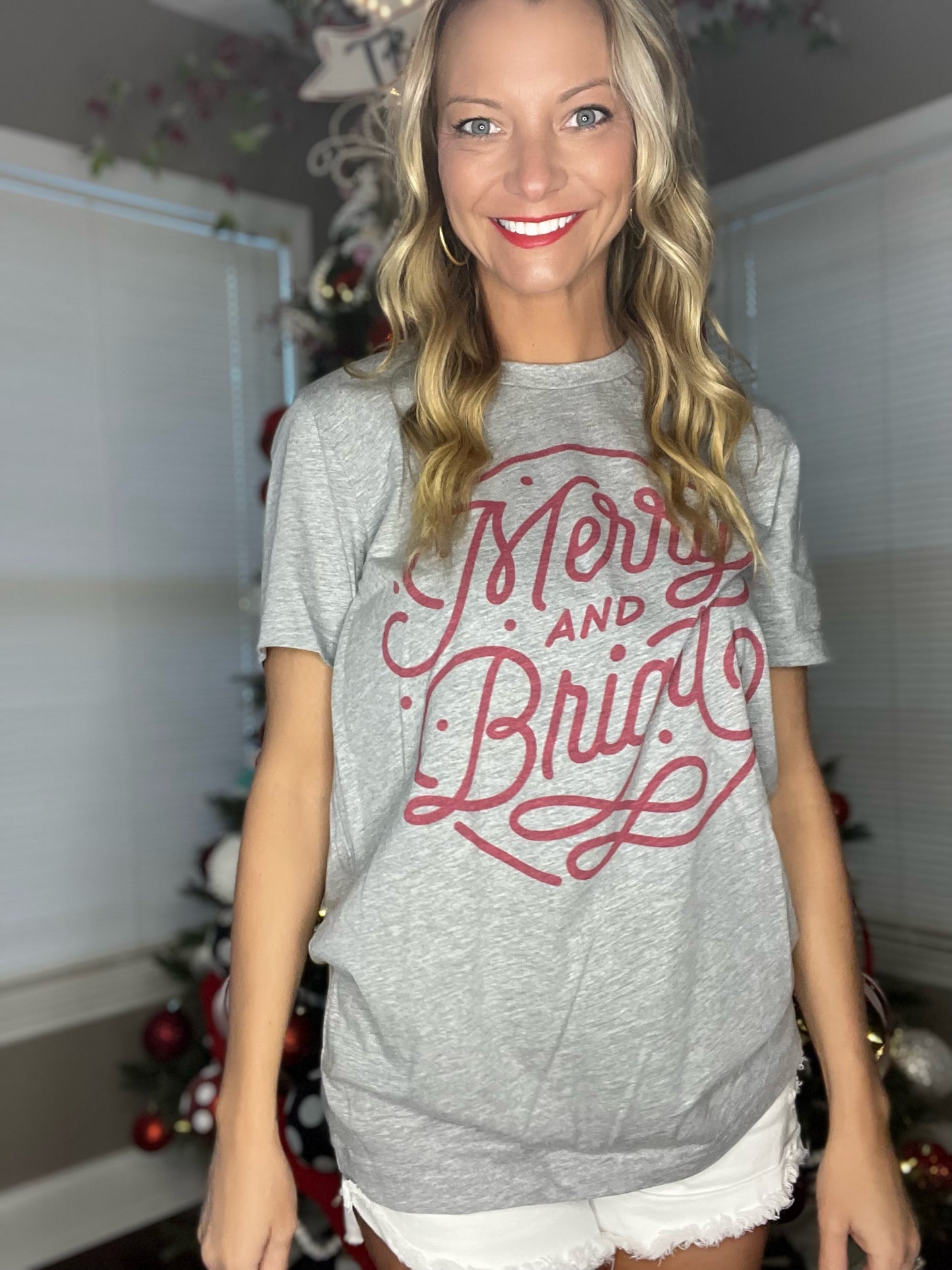 Women’s Merry&Bright Graphic Tee