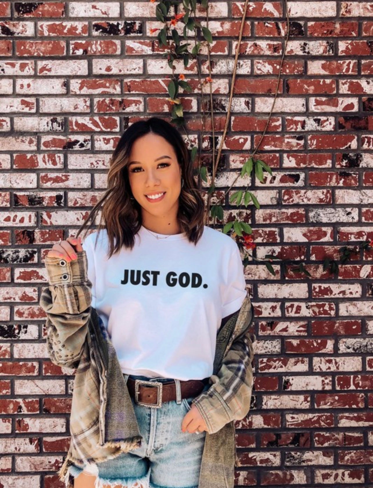 Just God tee