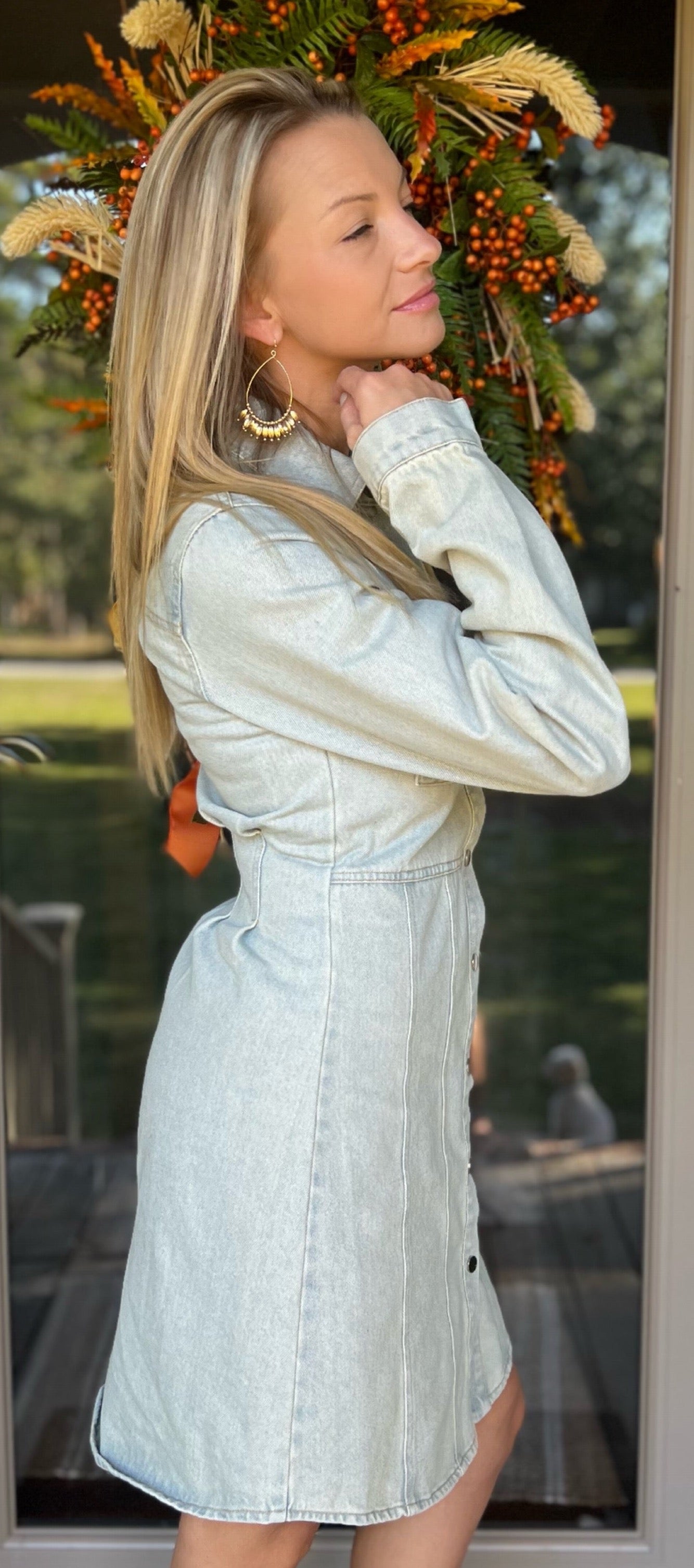 Little Darling Denim Dress