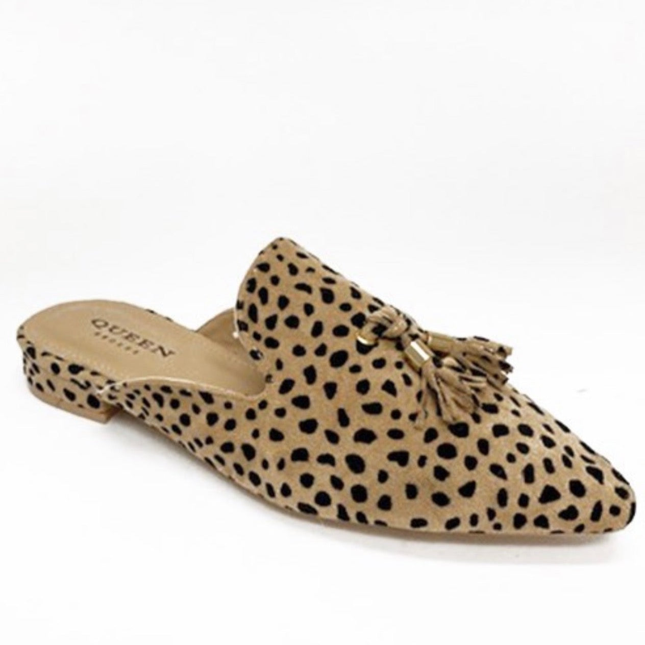 Women’s Leopard Mules Shoes