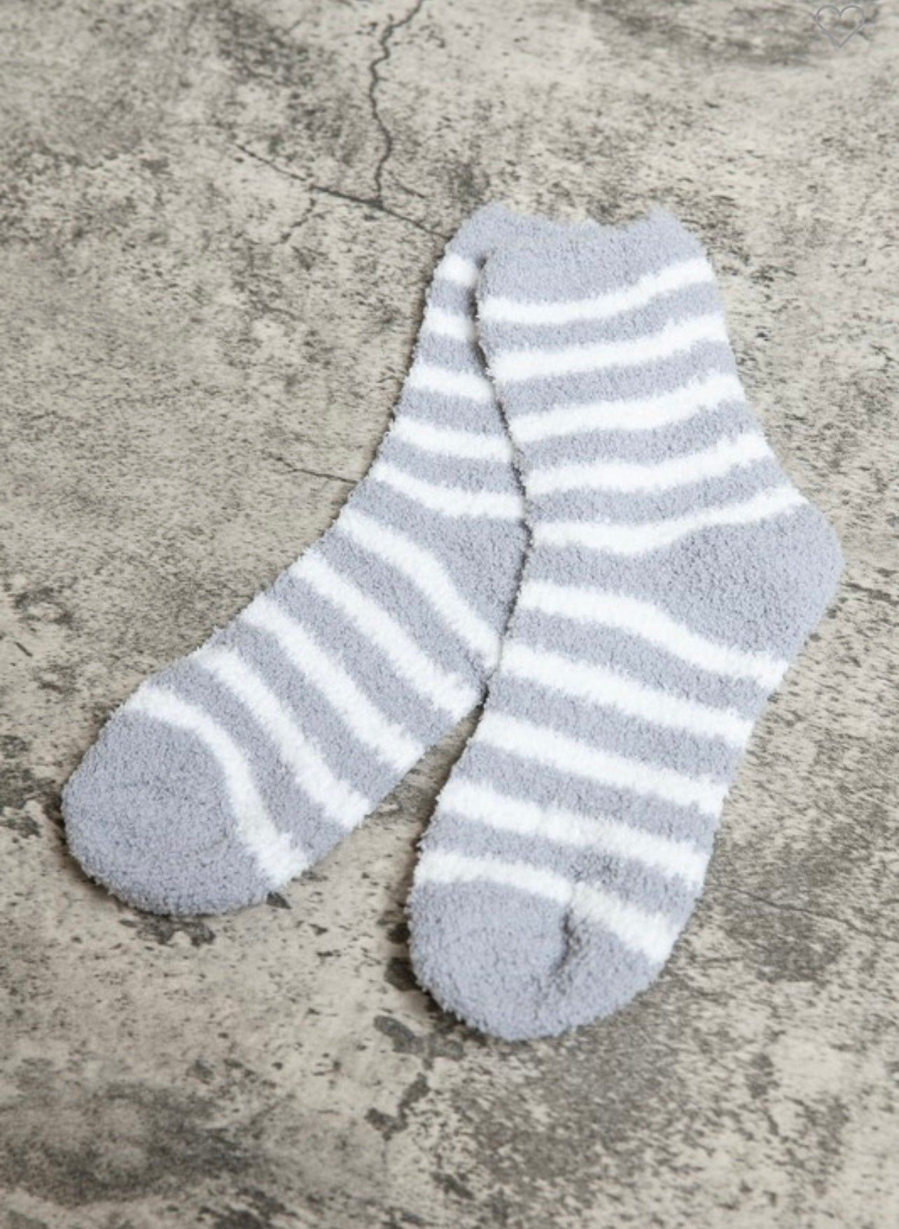 Women’s Cozy Fleece Stripe socks