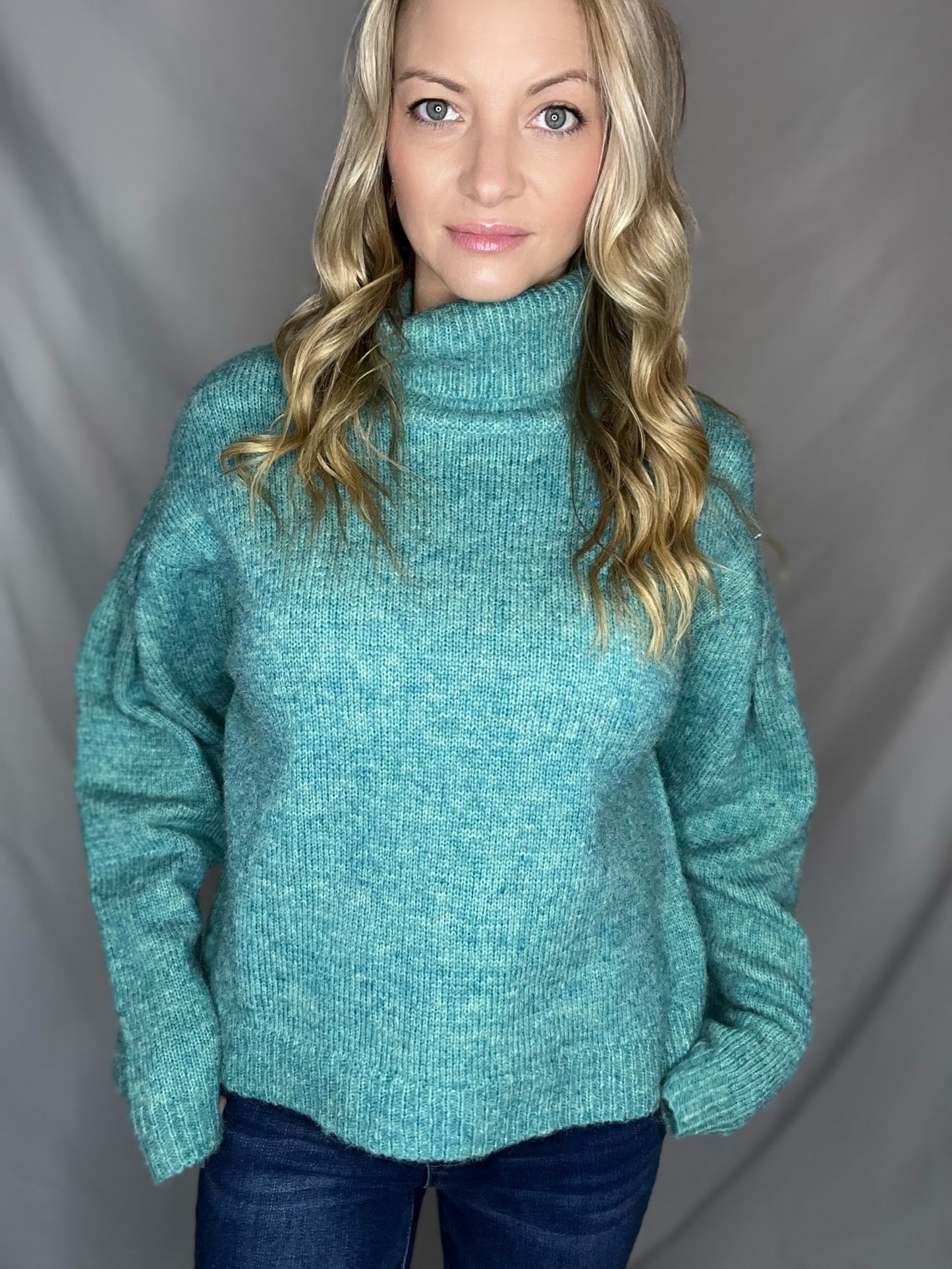 The Dreamy Relaxed Fit Turtleneck Sweater