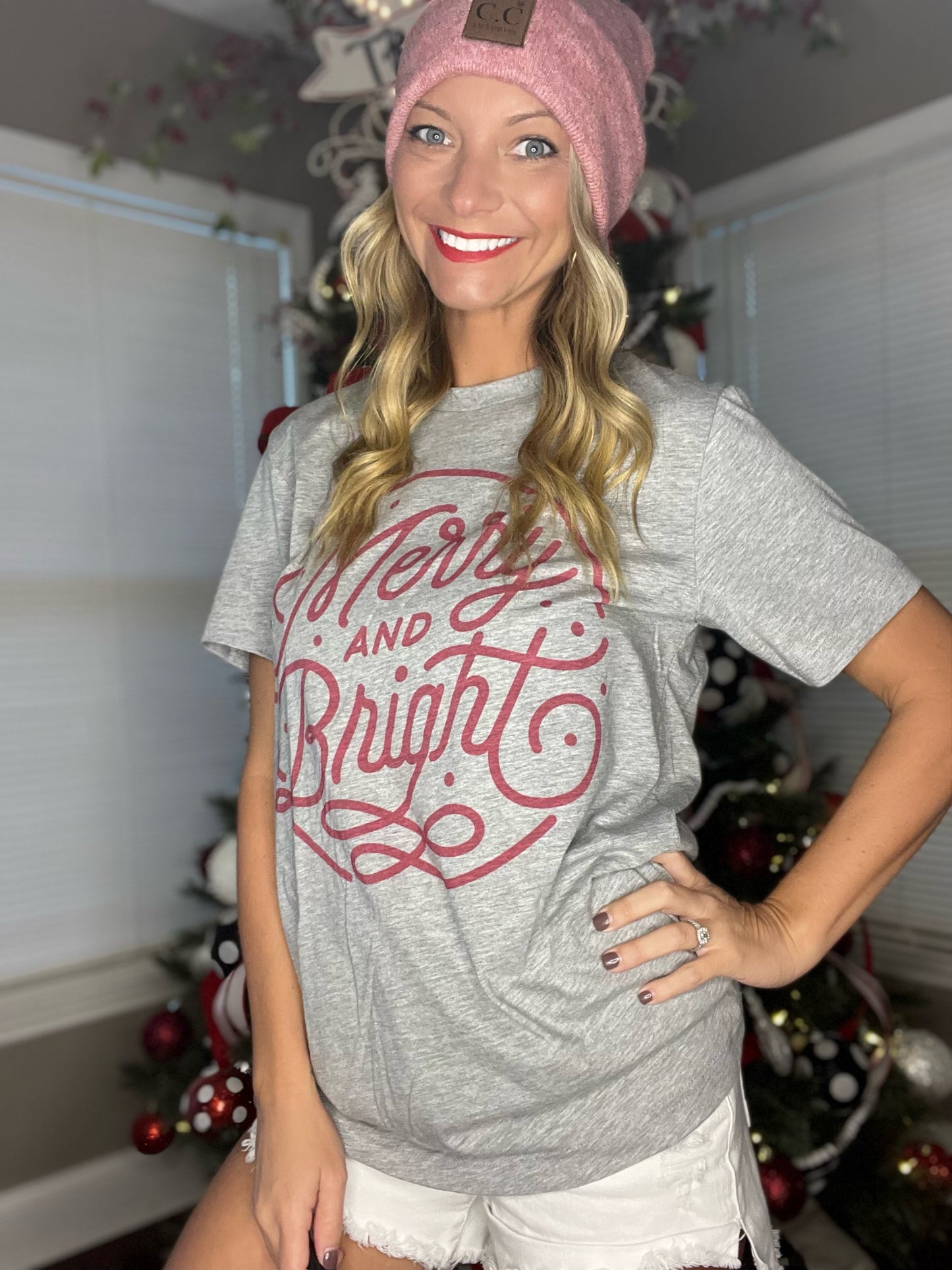 Women’s Merry&Bright Graphic Tee