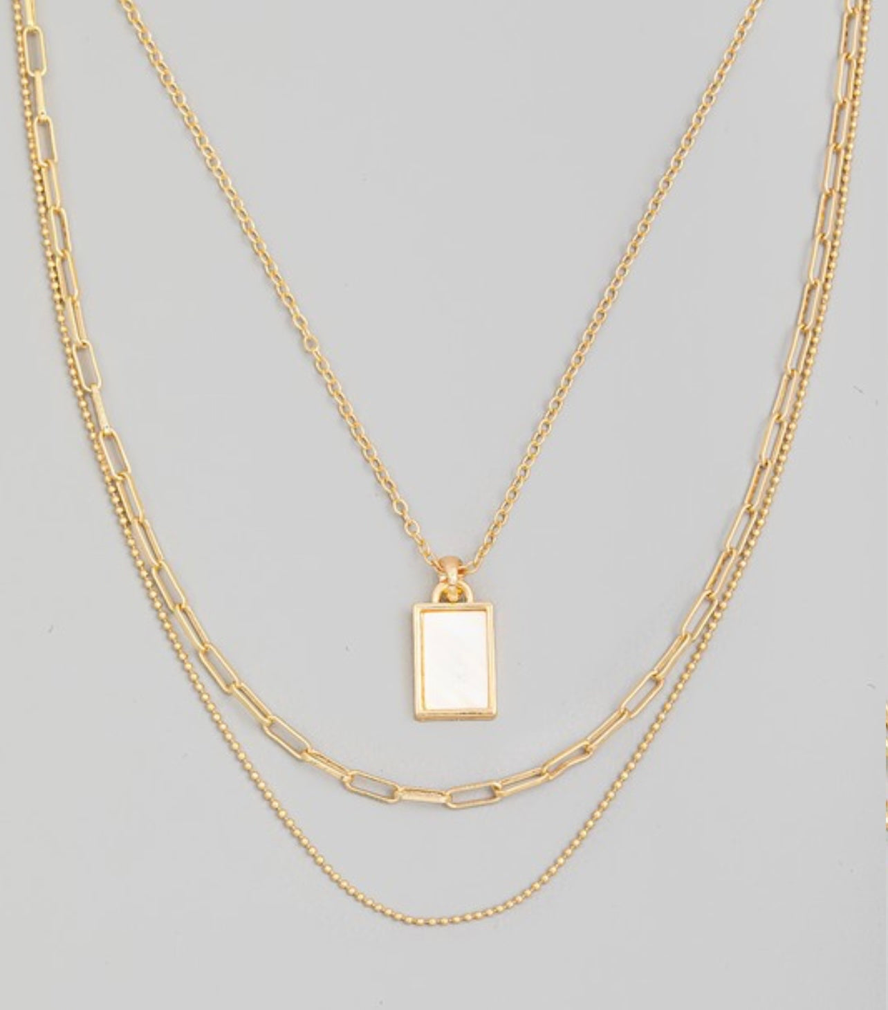 Lovely Layers Necklace with Pendant