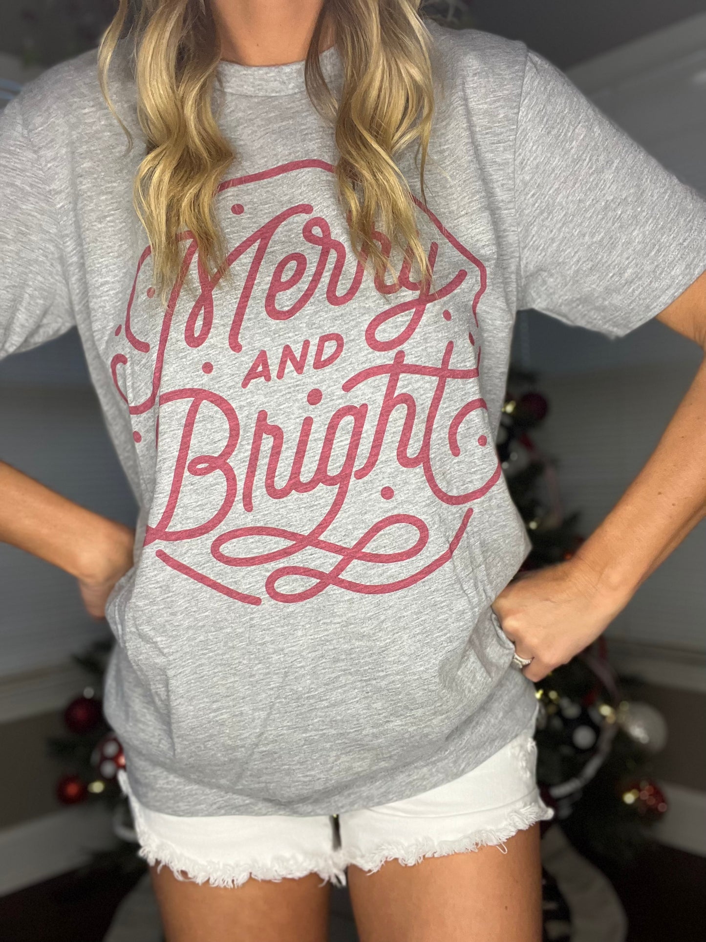 Women’s Merry&Bright Graphic Tee