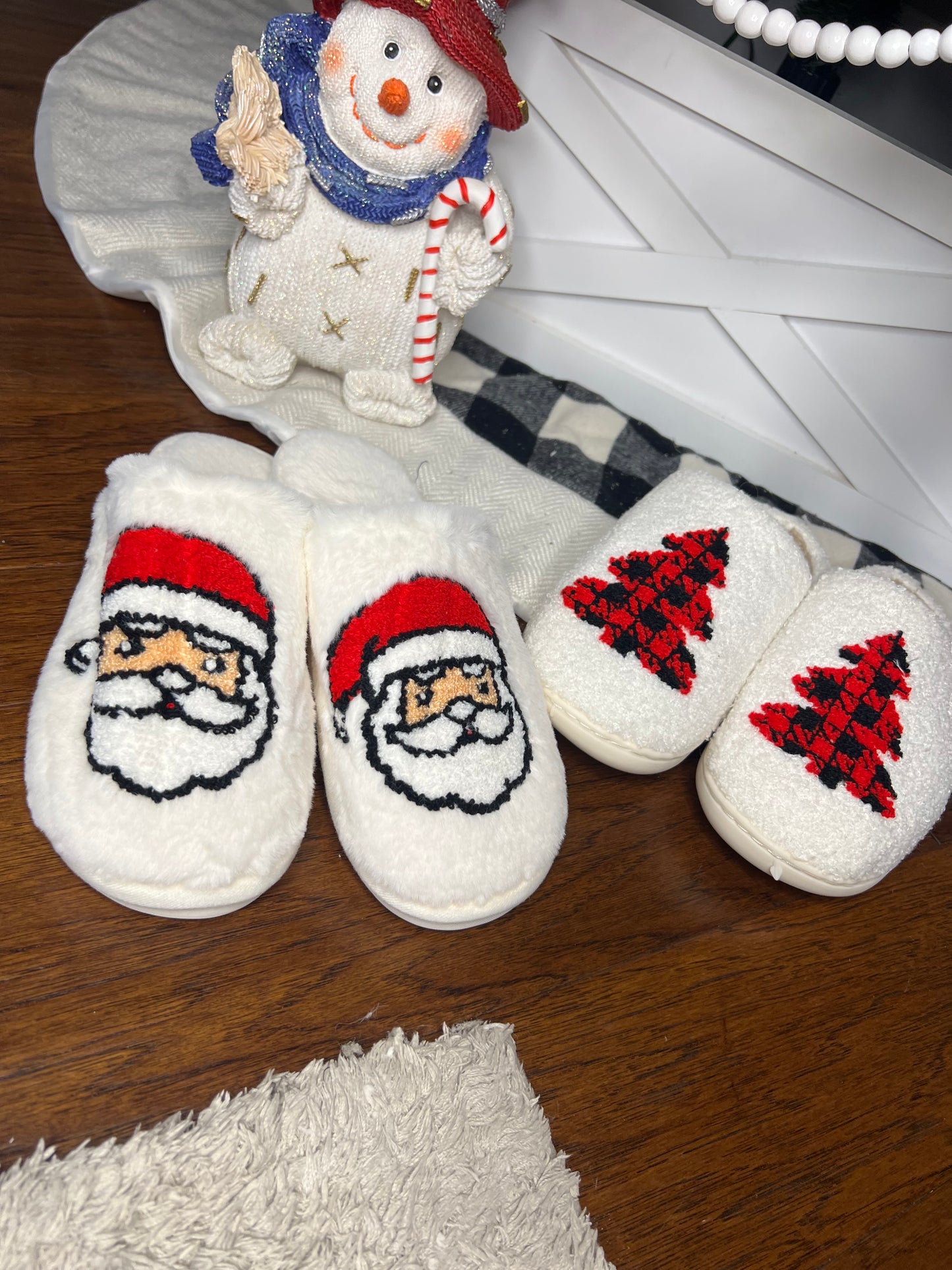 Women’s Christmas Tree Slippers