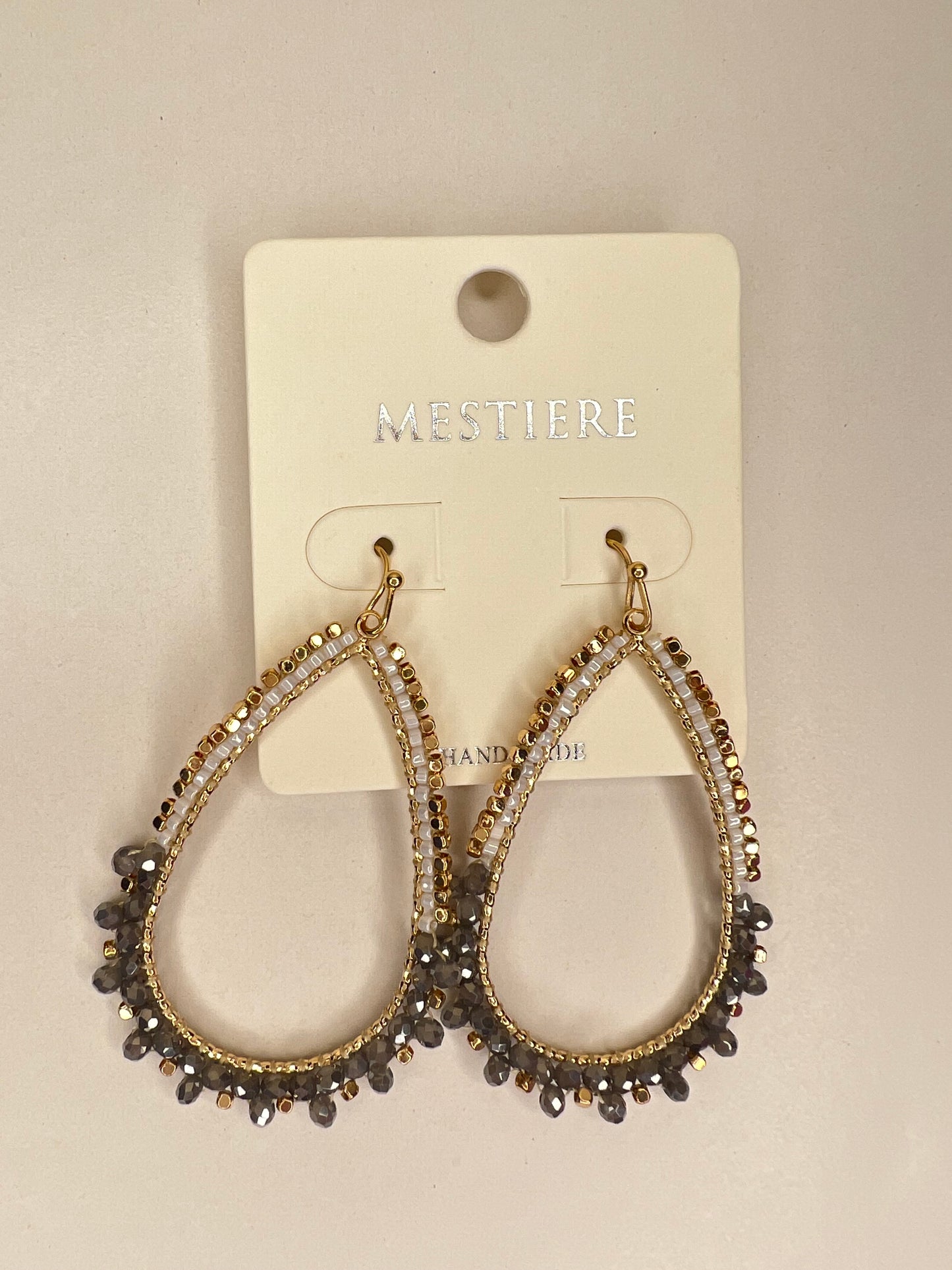 Double Take Teardrop Dangle Earrings