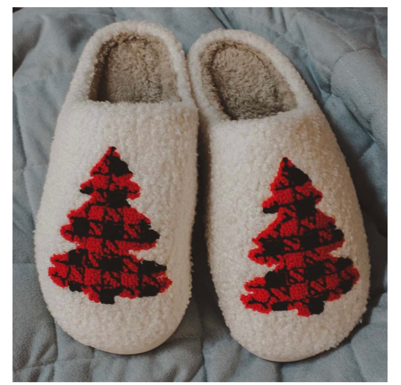 Women’s Christmas Tree Slippers