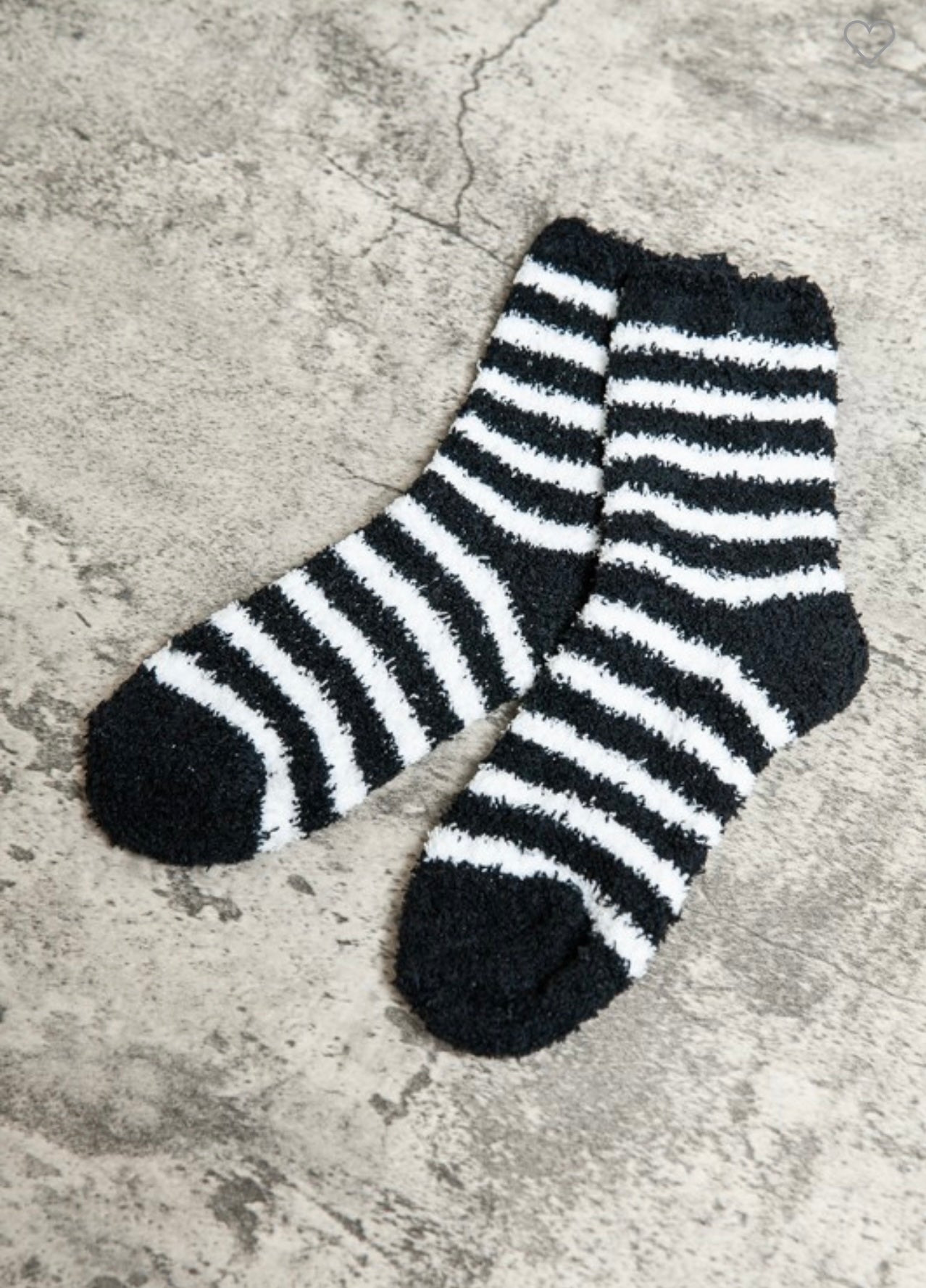 Women’s Cozy Fleece Stripe socks