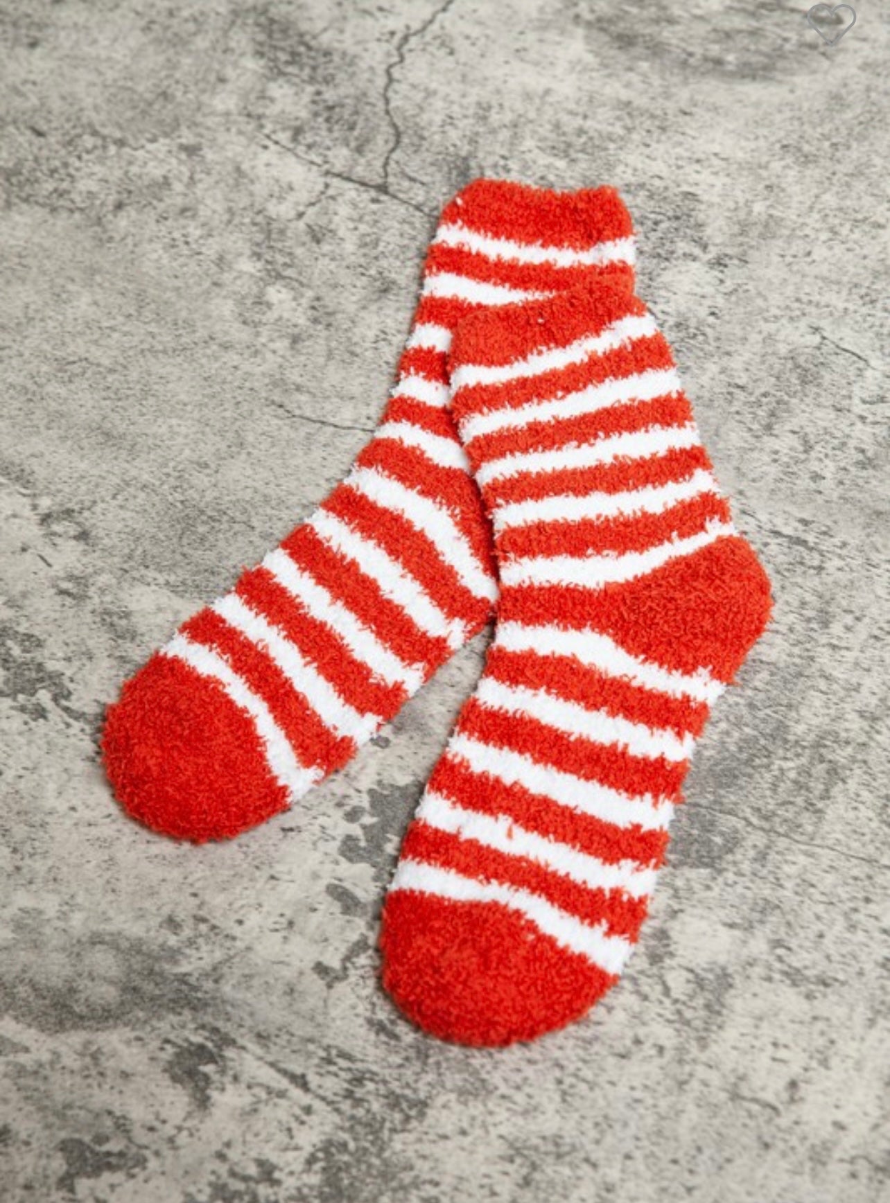 Women’s Cozy Fleece Stripe socks