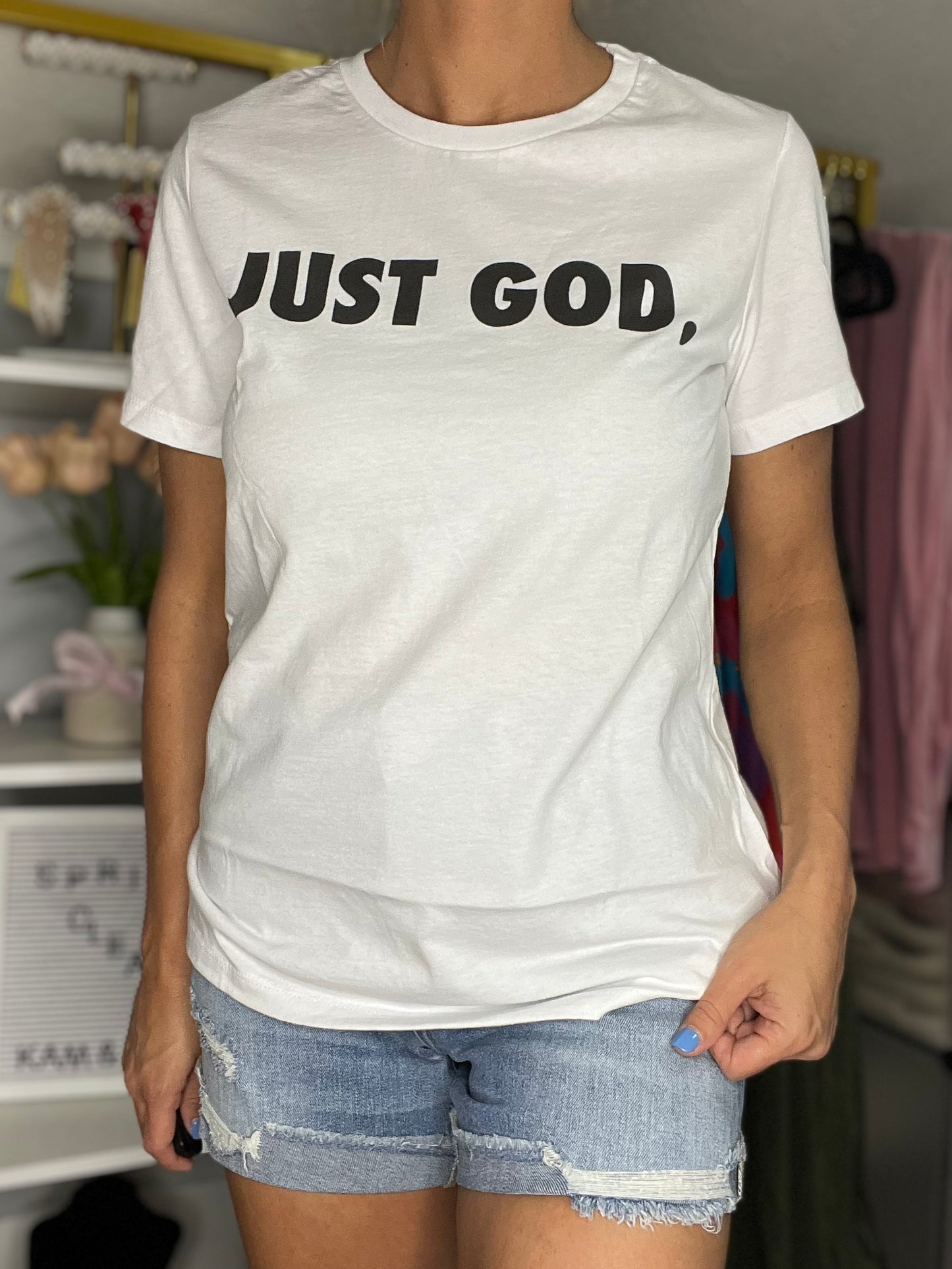 Just God tee