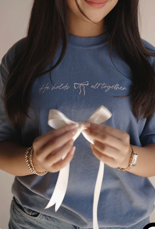 He Holds All Together Tee