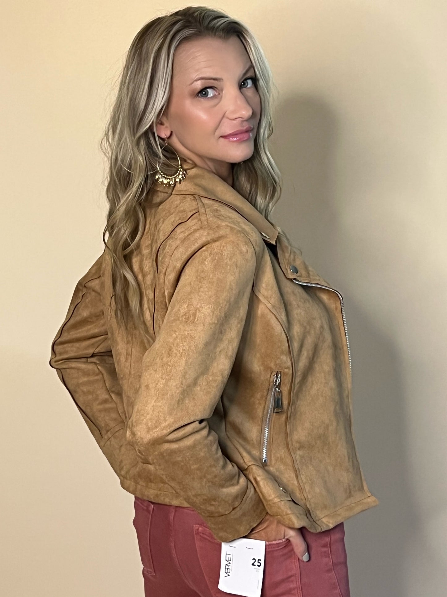 Falling for You Suede Jacket