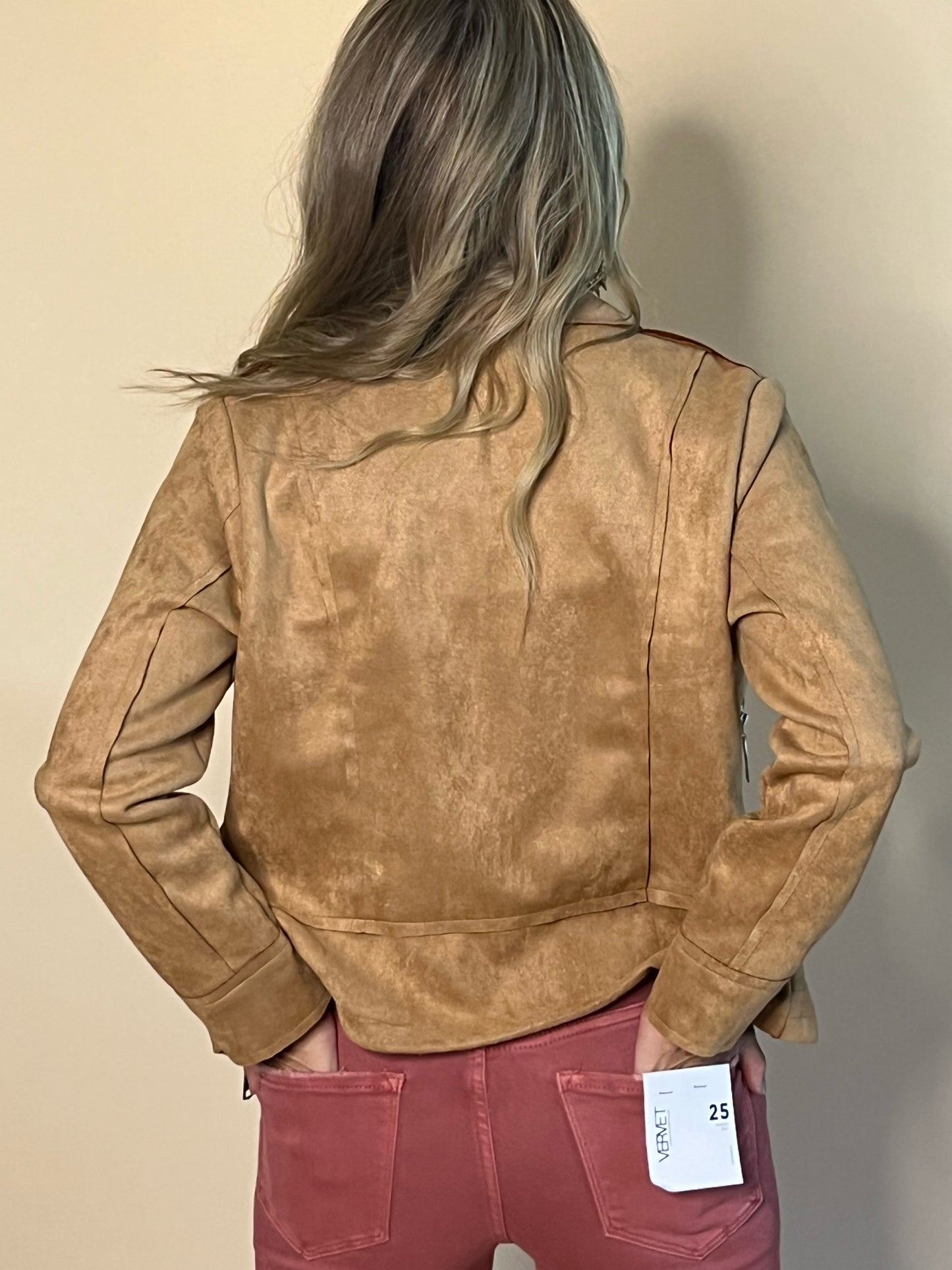 Falling for You Suede Jacket